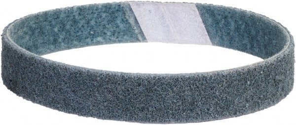 Norton - 1" Wide x 18" OAL, Aluminum Oxide Abrasive Belt - Aluminum Oxide, Fine, Nonwoven, Cloth Backing - Exact Tooling