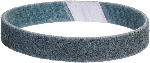 Norton - 1" Wide x 21" OAL, Aluminum Oxide Abrasive Belt - Aluminum Oxide, Fine, Nonwoven, Cloth Backing - Exact Tooling