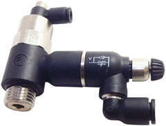 Legris - Speed & Flow Control Valves   Valve Type: Piloted Non-Return w/Flow Regulator & Exhaust    Male Thread Size: 1/8 - Exact Tooling