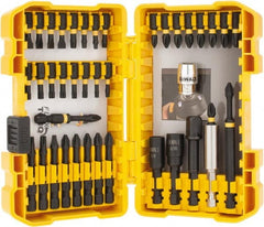 DeWALT - 40 Piece, Magnetic Hex Handle, Insert Bit Set - #1 to #3 - Exact Tooling