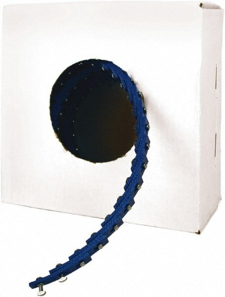 Fenner Drives - Section 3V, Adjustable Replacement Belt - Polyester/Polyurethane Composite, Blue, Link Style V-Belt - Exact Tooling
