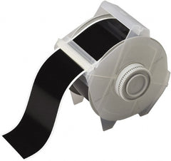 Brady - 2-1/4" Wide x 1,200" Long, Black Vinyl Tape - For Globalmark Industrial Labeling System - Exact Tooling