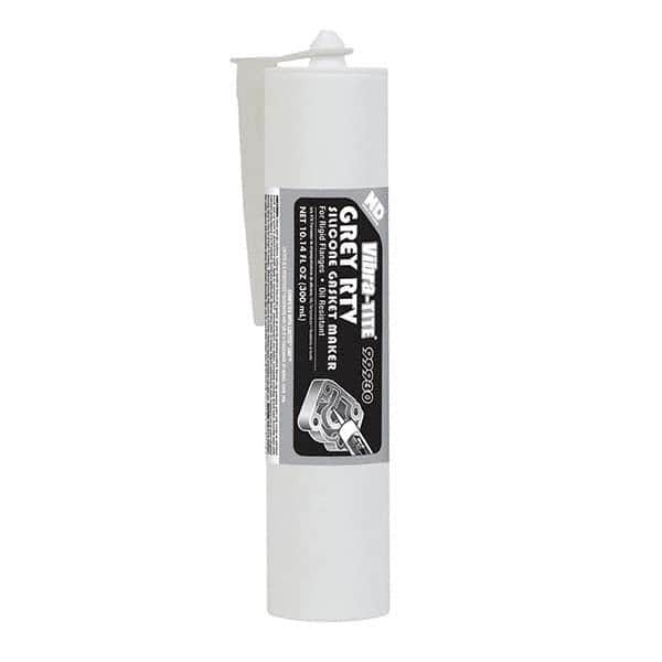 Vibra-Tite - 300 mL Cartridge, Grey RTV Silicone Gasket Maker - Exact Tooling
