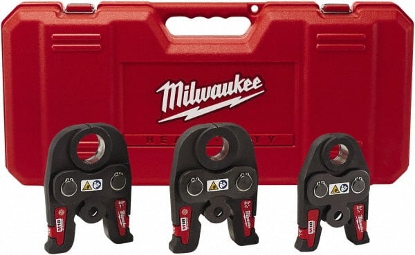 Milwaukee Tool - Handheld Shear/Nibbler Pressing Tool Jaws - For Use with Pressing Tools - Exact Tooling