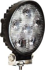 Buyers Products - 12 to 24 Volt, Clear Flood Beam Light - 1.5 Amps, 1,350 Lumens, 6 LED Lamp - Exact Tooling