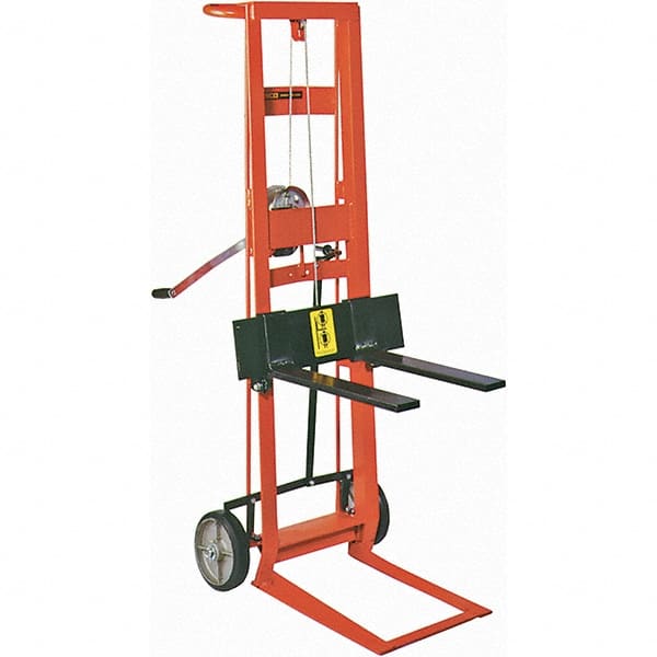 Wesco Industrial Products - 750 Lb Capacity, 40" Lift Height, Manual Winch Manually Operated Lift - Exact Tooling