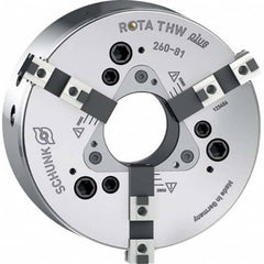 Schunk - Power Lathe Chucks Chuck Diameter (mm): 260.00 Chuck Diameter (Inch): 10-1/4 - Exact Tooling