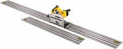 DeWALT - 12 Amps, 6-1/2" Blade Diam, 1,750 to 4,000 RPM, Electric Circular Saw - 120 Volts, 5/8" Arbor Hole, Right Blade - Exact Tooling