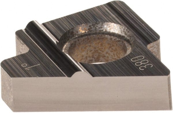 Sandvik Coromant - 1/2" Inscribed Circle, Toolholder Shim for Indexables - 0.219016" Thick, 5322 380 Shim Style, Positive Rake, Left Hand, Right Hand Cut - Exact Tooling