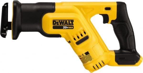 DeWALT - 20V, 0 to 2,900 SPM, Cordless Reciprocating Saw - 1-1/8" Stroke Length, 14" Saw Length, Lithium-Ion Batteries Not Included - Exact Tooling