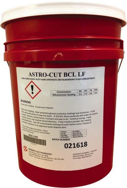 Monroe Fluid Technology - 5 Gal Pail Cutting & Grinding Fluid - Semisynthetic - Exact Tooling