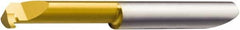 Sandvik Coromant - 2mm Groove Width, 7.2mm Min Hole Diam, 10mm Max Hole Depth, Grooving Grooving Tool - 2.5mm Projection, 35.28mm OAL, Solid Carbide, TiAlN/TiN Finish - Exact Tooling