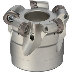 Sumitomo - 2" Cut Diam, 6mm Max Depth, 3/4" Arbor Hole, 4 Inserts, RDET12 Insert Style, Indexable Copy Face Mill - RSX Cutter Style, 1-3/4 High, Series RSX - Exact Tooling