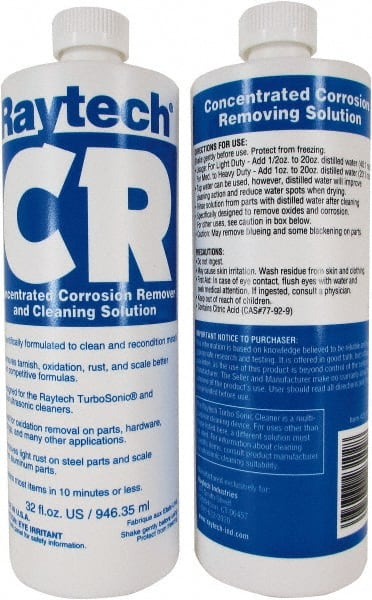 Raytech - 2 Qt Bottle Ultrasonic Cleaner - Exact Tooling