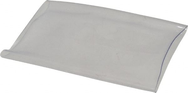 Made in USA - 6" Long, 2:1, PVC Heat Shrink Electrical Tubing - Clear - Exact Tooling