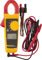 Fluke - 323, CAT IV, CAT III, Digital True RMS Clamp Meter with 1.18" Clamp On Jaws - 600 VAC/VDC, 400 AC Amps, Measures Voltage, Continuity, Current, Resistance - Exact Tooling