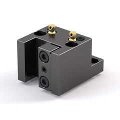 Global CNC Industries - Turret & VDI Tool Holders; Type: Nakamura OD Turning Block ; Clamping System: 60mm X 50mm ; Tool Axis: OD ; Through Coolant: No ; Outside Diameter (Decimal Inch): 1.0000 ; Additional Information: 4 Mounting Holes - Exact Tooling