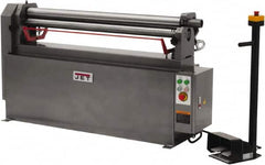 Jet - Electric Slip Roll - 5/16, 3/8, 1/2 Inch Wire Groove Width - Exact Tooling