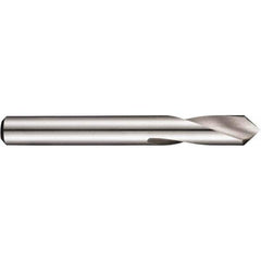 DORMER - 8mm Body Diam, 120°, 79mm OAL, High Speed Steel Spotting Drill - Exact Tooling