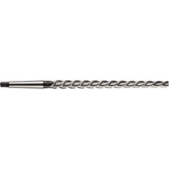 DORMER - 30mm Pin, 1.4223" Diam, 1.1702" Small End, Morse Taper Shank, 320mm Flute, Taper Pin Reamer - Exact Tooling