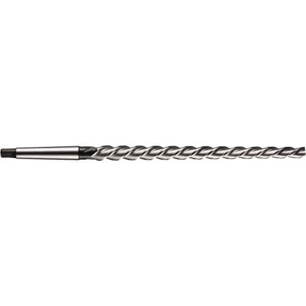 DORMER - 8mm Pin, 0.4255" Diam, 0.3113" Small End, Morse Taper Shank, 145mm Flute, Taper Pin Reamer - Exact Tooling