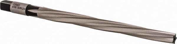 DORMER - 5mm Pin, 1/4" Diam, 0.1931" Small End, 6.3mm Diam Straight Shank, 73mm Flute, Taper Pin Reamer - Exact Tooling