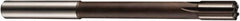 DORMER - 16mm Solid Carbide 6 Flute Chucking Reamer - Straight Flute, 12.5mm Straight Shank, 22mm Flute Length, 170mm OAL - Exact Tooling