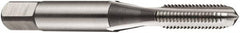 DORMER - #10-24 UNC, 3 Flute, Bottoming, Plug & Taper, Bright Finish, High Speed Steel Tap Set - Right Hand Cut, 50mm OAL, 2B Class of Fit, Series E108 - Exact Tooling