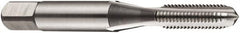 DORMER - M6x1.00 Metric Coarse, 3 Flute, Bottoming, Plug & Taper, Bright Finish, High Speed Steel Tap Set - Right Hand Cut, 56mm OAL, 6H Class of Fit, Series E100 - Exact Tooling