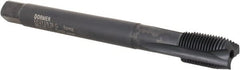 DORMER - 1/8-28" BSPP, 3 Flutes, Plug Chamfer, Oxide Coated, Cobalt British Standard Pipe Tap - 0.248" Square Size, Series E041 - Exact Tooling