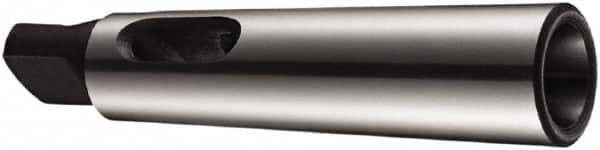 DORMER - MT1 Inside Morse Taper, MT3 Outside Morse Taper, Standard Reducing Sleeve - Hardened & Ground Throughout, 99mm OAL - Exact Tooling