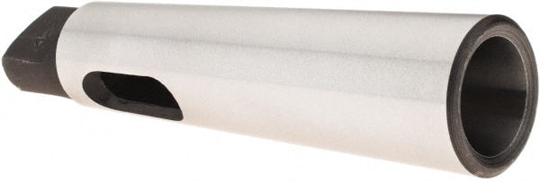 DORMER - MT3 Inside Morse Taper, MT4 Outside Morse Taper, Standard Reducing Sleeve - Hardened & Ground Throughout, 140mm OAL - Exact Tooling