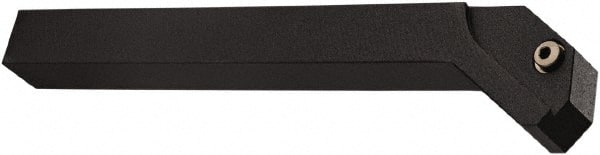 DORMER - K101, Left Hand Cut, Indexable Cutoff Toolholder - 5/16" Max Depth of Cut, 12mm Shank Width, 20mm Shank Height, 125mm OAL - Exact Tooling