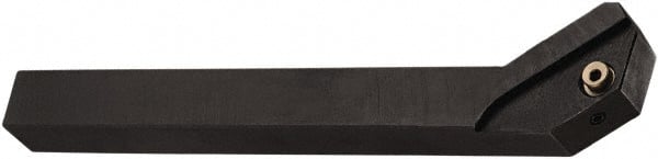 DORMER - K100, Right Hand Cut, Indexable Cutoff Toolholder - 5/16" Max Depth of Cut, 12mm Shank Width, 16mm Shank Height, 125mm OAL - Exact Tooling