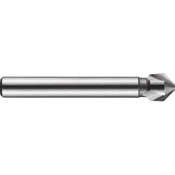 DORMER - 10mm Shank Diam, 3 Flute 90° Solid Carbide Countersink - Exact Tooling