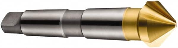 DORMER - 3 Flute 90° High Speed Steel Countersink - Exact Tooling