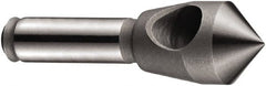 DORMER - 21mm Head Diam, 10mm Shank Diam, 1 Flute 90° Cobalt Countersink - Exact Tooling