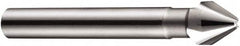 DORMER - 6mm Shank Diam, 3 Flute 60° High Speed Steel Countersink - Exact Tooling