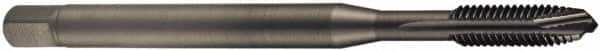 DORMER - 3/4-14" BSPP, 4 Flutes, Plug Chamfer, Oxide Coated, Cobalt British Standard Pipe Tap - Series EP41 - Exact Tooling