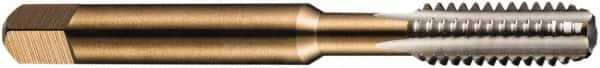 DORMER - BA6x0.53 BA, 3 Flute, Bottoming, Plug & Taper, Bright Finish, High Speed Steel Tap Set - Right Hand Cut, 44.5mm OAL, 6H Class of Fit, Series E542 - Exact Tooling