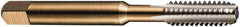 DORMER - #12-28 UNF, 3 Flute, Bottoming, Plug & Taper, Bright Finish, High Speed Steel Tap Set - Right Hand Cut, 62mm OAL, 2B Class of Fit, Series E524 - Exact Tooling