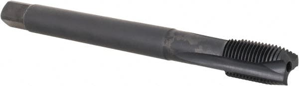 DORMER - 1/8-28" BSPP, 3 Flutes, Plug Chamfer, Oxide Coated, Cobalt British Standard Pipe Tap - Series EP41 - Exact Tooling
