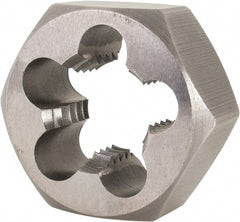 DORMER - M20x2.50 Metric Coarse Thread, Right Hand Thread, Hex Rethreading Die - High Speed Steel, Series F202 - Exact Tooling
