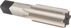 Union Butterfield - 1-1/2 - 8 UNC/UNS 2B 6 Flute Bright Finish High Speed Steel Straight Flute Standard Hand Tap - Bottoming, Right Hand Thread, 6-3/8" OAL, 3" Thread Length, H5 Limit, Oversize - Exact Tooling