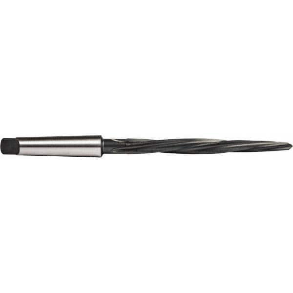 Union Butterfield - 5/8" Reamer Diam, 3/8" Small End Diam, 2MT Morse Taper Shank, 6-1/8" Flute, Bridge Reamer - Exact Tooling