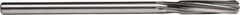 Union Butterfield - 3/32" High Speed Steel 4 Flute Chucking Reamer - Spiral Flute, 0.088" Straight Shank, 3/4" Flute Length, 3" OAL - Exact Tooling