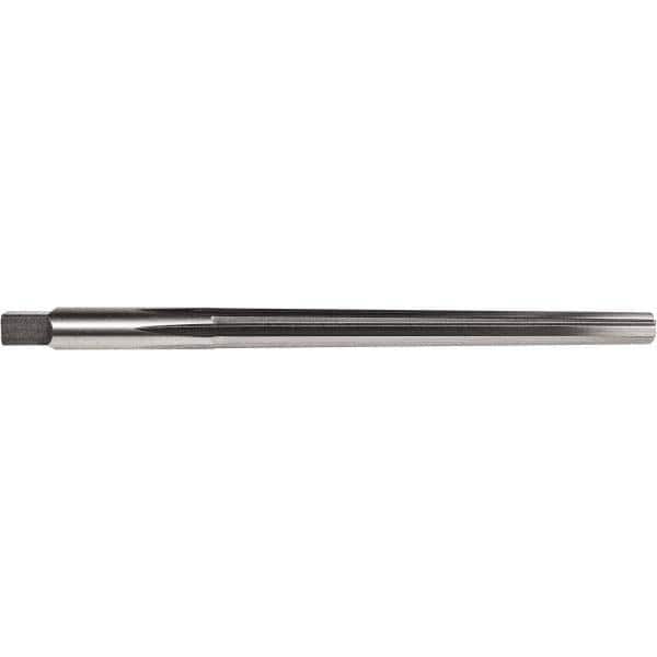 Union Butterfield - #7 Pin, 27/64" Diam, 0.3297" Small End, 13/32" Diam Straight Shank, 4-7/16" Flute, Taper Pin Reamer - Exact Tooling