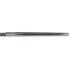 Union Butterfield - #2 Pin, 0.201" Diam, 0.16" Small End, 13/64" Diam Straight Shank, 1-15/16" Flute, Taper Pin Reamer - Exact Tooling