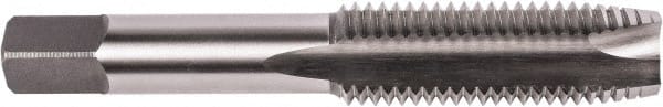 Union Butterfield - M2.5x0.45 Metric Coarse, 2 Flute, Bright Finish, High Speed Steel Spiral Point Tap - Plug Chamfer, Right Hand Thread, 1-13/16" OAL, 1/2" Thread Length, 0.141" Shank Diam, 6H Class of Fit, Series 1785NR - Exact Tooling