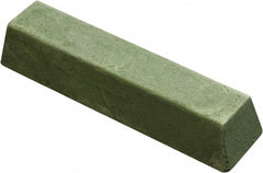 Camel Grinding Wheels - 1 Bar C-3 Compound - Compound Grade Extra Fine, 2,000 Grit, Green, For Fine Polishing, Use on Aluminum, Stainless Steel & Steel - Exact Tooling